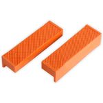 CCLIFE zaštitne čeljusti za škripac 110 mm / 150 mm | Set 2 kom | s magnetom | Za fiksne škripce