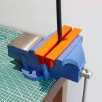 CCLIFE set od 2 zaštitne čeljusti za škripac | Širina 110 mm / 150 mm | s magnetom | Zaštitne čeljusti za fiksni škripac