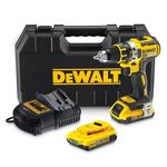 DEWALT BUŠILICA AKU UDARNA 18V XR 2x2,0Ah BL 60Nm - DCD795D2-QW