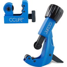 CCLIFE rezač cijevi – set od 2 kom | Rezač bakrenih cijevi 3–22 mm i 3–32 mm | Za bakrene i aluminijske cijevi
