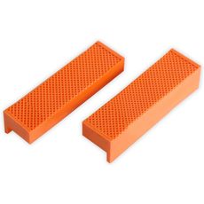 CCLIFE zaštitne čeljusti za škripac 110 mm / 150 mm | Set 2 kom | s magnetom | Za fiksne škripce