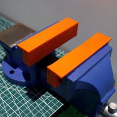 CCLIFE zaštitne čeljusti za škripac 110 mm / 150 mm | Set 2 kom | s magnetom | Za fiksne škripce