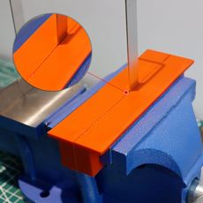 CCLIFE set od 2 zaštitne čeljusti za škripac | Širina 110 mm / 150 mm | s magnetom | Zaštitne čeljusti za fiksni škripac