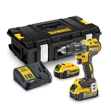 DEWALT BUŠILICA AKU LI-ON XR 18V 2x5,0Ah 70Nm BL - DCD791P2-QW