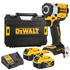 DEWALT UDARNI ODV. 18V 1/2" BL 2x5,0Ah 406/610Nm DCF921P2T-QW