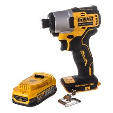 DEWALT UDARNI ODVIJAČ 18V 1/4" 1x1,7Ah PS 192Nm BEZ PUNJAČA DCF840E1T.