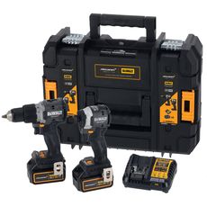 DeWALT – DCK200MP2T-QW F1 McLaren Set Bušilica Akumulatorska Udarna 18V 2×5,0Ah + Udarni Odvijač