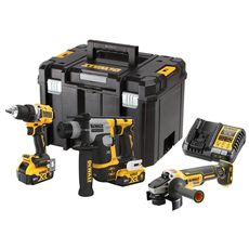 DeWALT – DCK355P2T-QW Aku Set Alata 18V 3-dijelni 2x5,0 Ah TSTAK