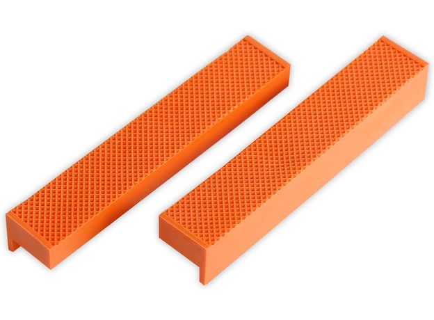 CCLIFE set od 2 zaštitne čeljusti za škripac | Širina 110 mm / 150 mm | s magnetom | Zaštitne čeljusti za fiksni škripac