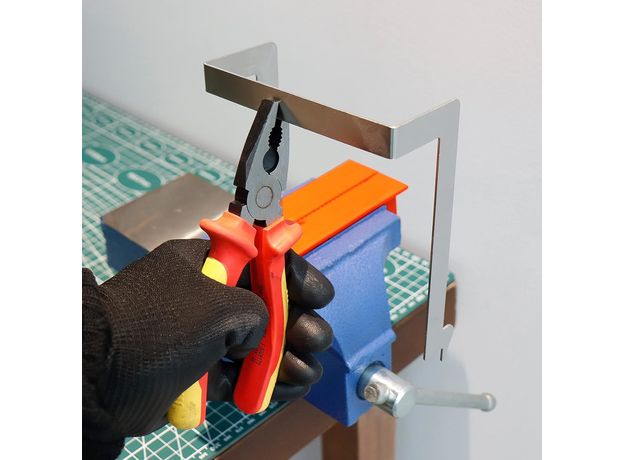 CCLIFE set od 2 zaštitne čeljusti za škripac | Širina 110 mm / 150 mm | s magnetom | Zaštitne čeljusti za fiksni škripac