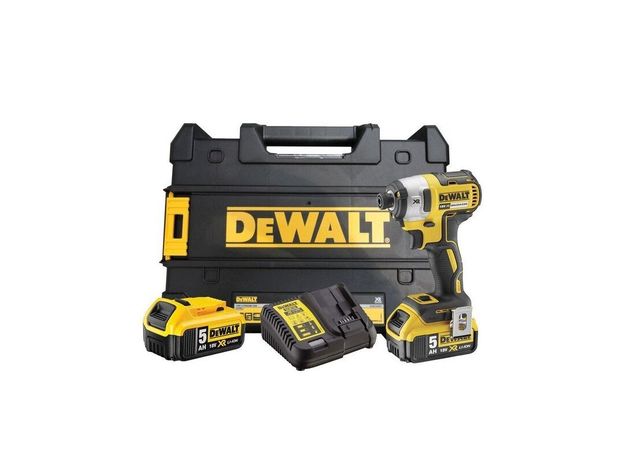 DEWALT UDARNI ODVIJAČ 18V 1/4" XR BL 2X5,0Ah 203Nm DCF887P2.