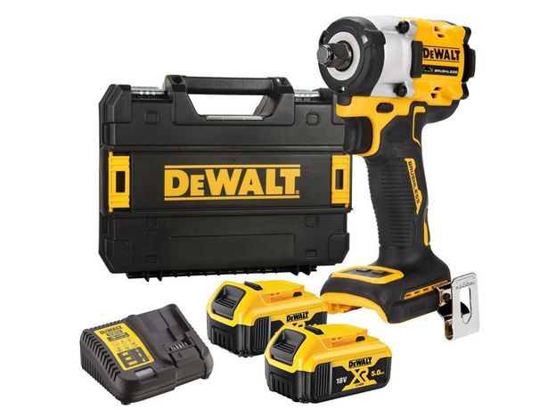 DEWALT UDARNI ODV. 18V 1/2" BL 2x5,0Ah 406/610Nm DCF921P2T-QW
