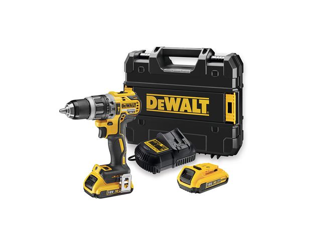 DEWALT BUŠILICA AKU UDA.LI-ON XR 18V 2x2,0 70Nm BL - DCD796D2-QW