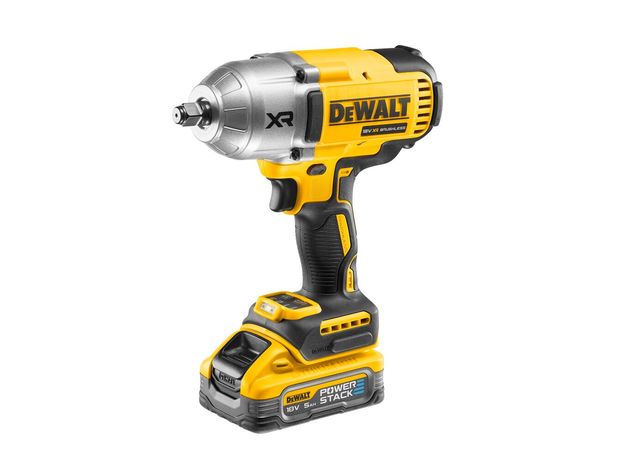 DEWALT UDARNI ODV.18V 1/2" BL 2x5,0Ah POWERSTACK 1355/1898Nm DCF900H2T-QW
