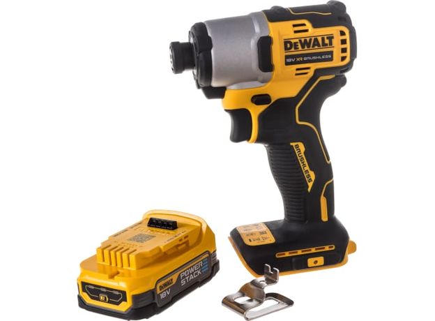 DEWALT UDARNI ODVIJAČ 18V 1/4" 1x1,7Ah PS 192Nm BEZ PUNJAČA DCF840E1T.
