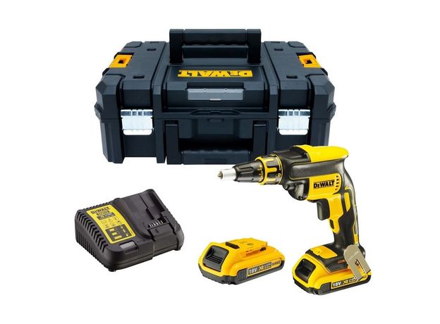 DEWALT BUŠILICA ODVIJAČ AKU XR 18V 2.0Ah BL KIT DCF620D2K-QW