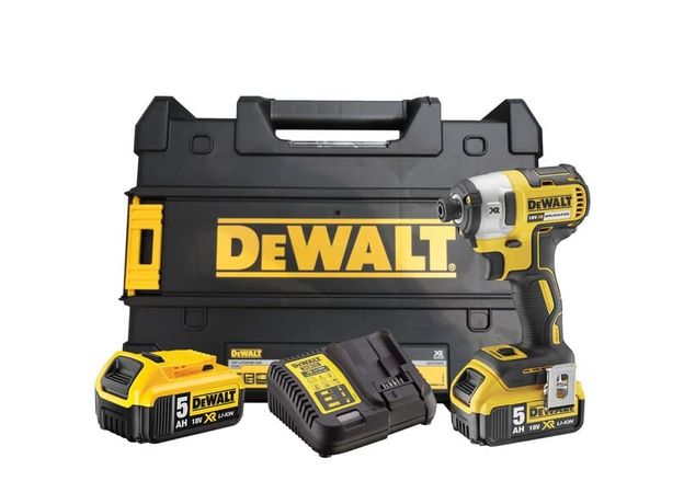 DEWALT UDARNI ODVIJAČ 18V XR BL 2X5,0Ah 203Nm DCF887P2-QW