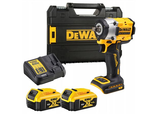 DeWALT – DCF921P2T-QW Udarni Odvijač 18V 1/2" BL 2×5,0Ah