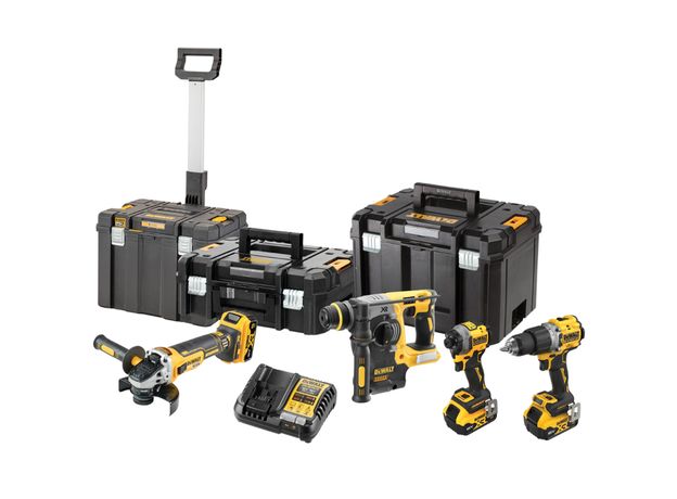 DeWALT – DCK429P3T-QW Aku Set Alata 18V 4-dijelni 3x5,0Ah TSTAK