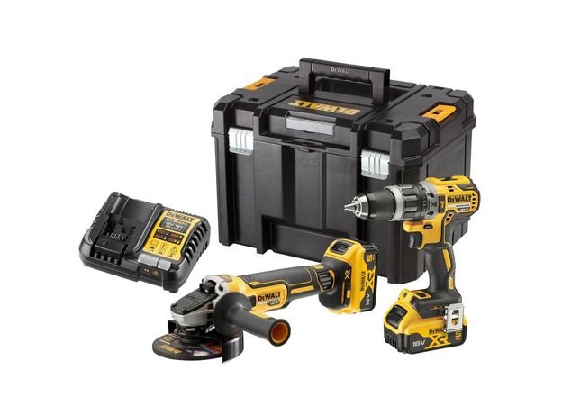 DeWALT – DCK2080P2T-QW Akumulatorski Set Alata 18V 2×5,0 Ah TSTAK