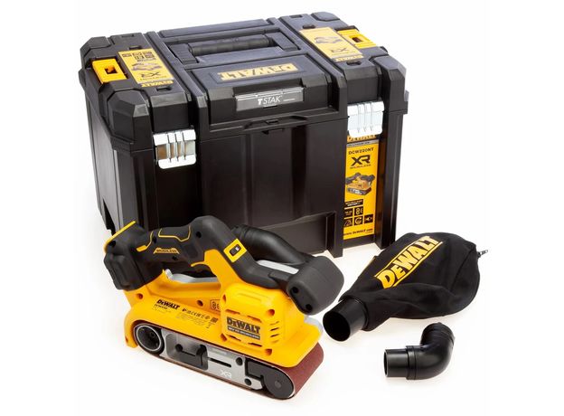DeWALT – DCW220NT-XJ Akumulatorska Tračna Brusilica 18V 800W Solo TSTAK