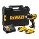 DEWALT BUŠILICA ODVIJAČ AKU XR 18V 2x2,0Ah BL DCD620D2-QW